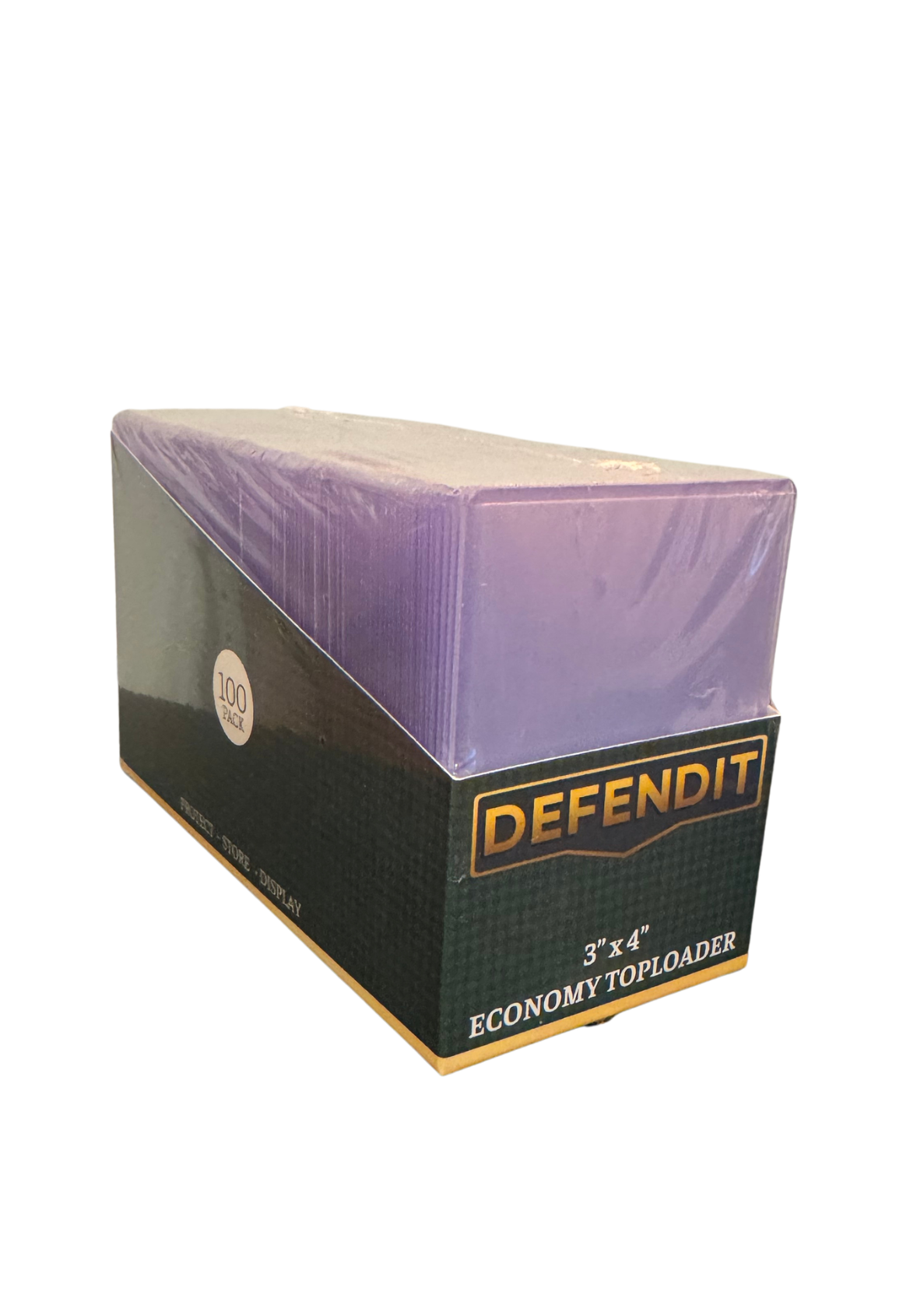 English Defendit Top Loaders 100 Pack - Economy