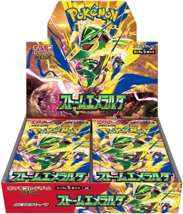 Pokemon TCG Storm Emeralda Booster Box Japansk