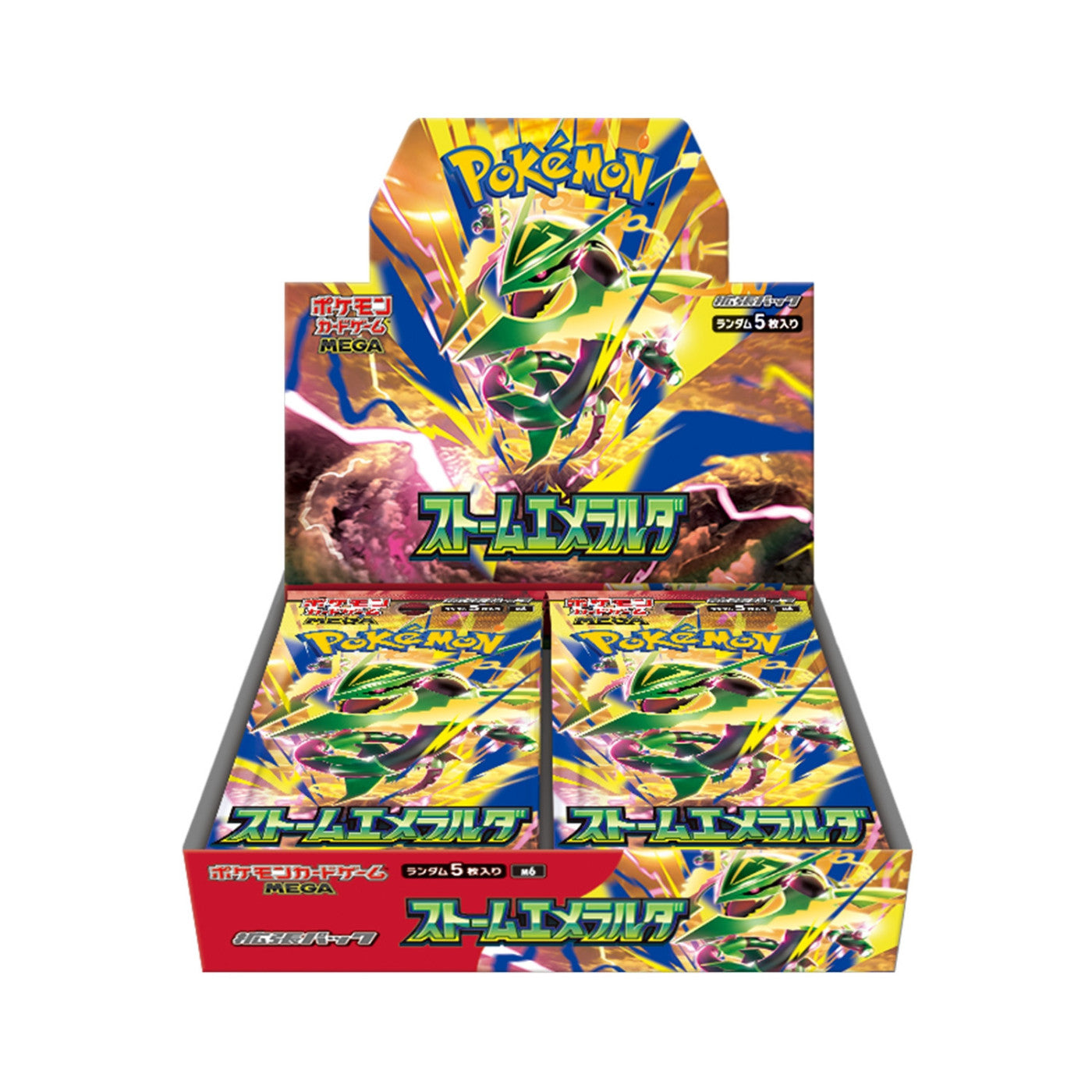 Pokemon Storm Emeralda Japansk Display Booster Box