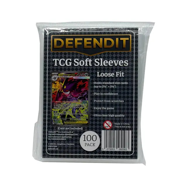 English Defendit Soft Sleeves Loose Fit 100 Pack