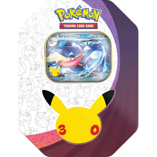 Pokemon Trading Card Game 30th Celebration Tin - Greninja ex