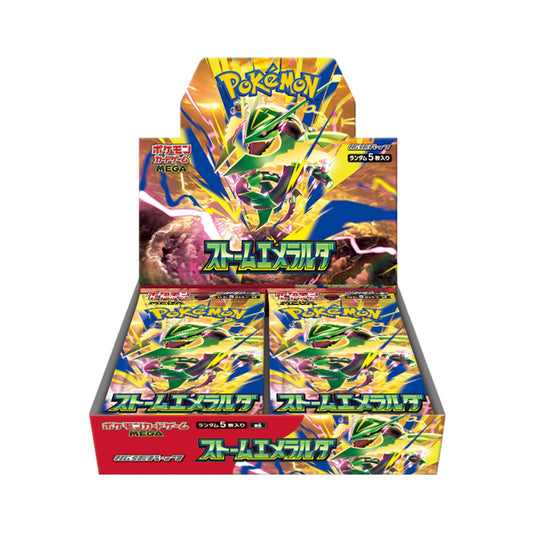 Pokemon Storm Emeralda Japansk Display Booster Box